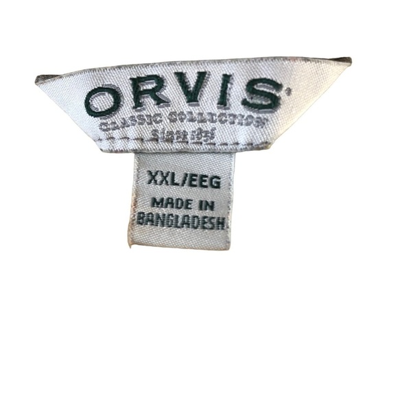 Orvis Cap Sleeve Knit Popover Top Women XXL Gold Vneck - Picture 8 of 10